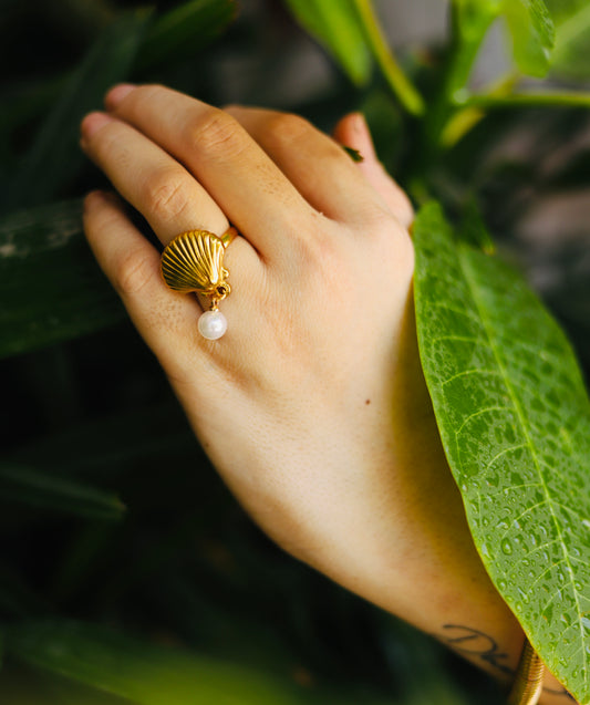 Ocean's Whisper Ring