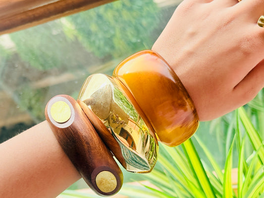 Bohemian Luxe Bangle Stack