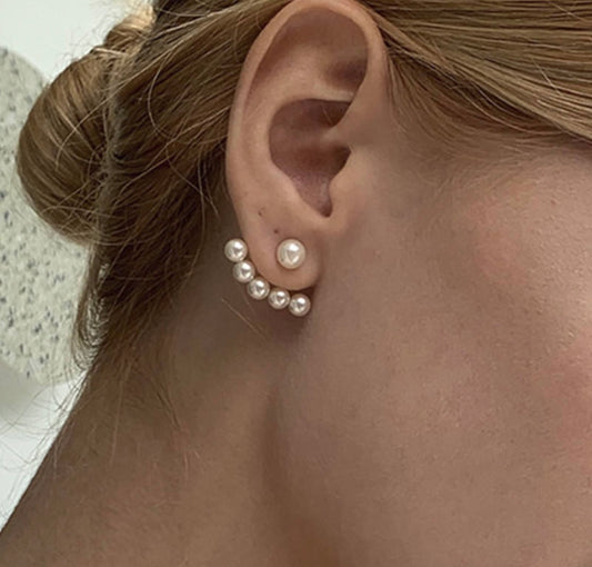 Classic Pearl Cascade Studs
