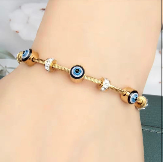 Evil eye bracelet