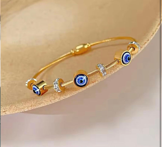 Evil eye bracelet