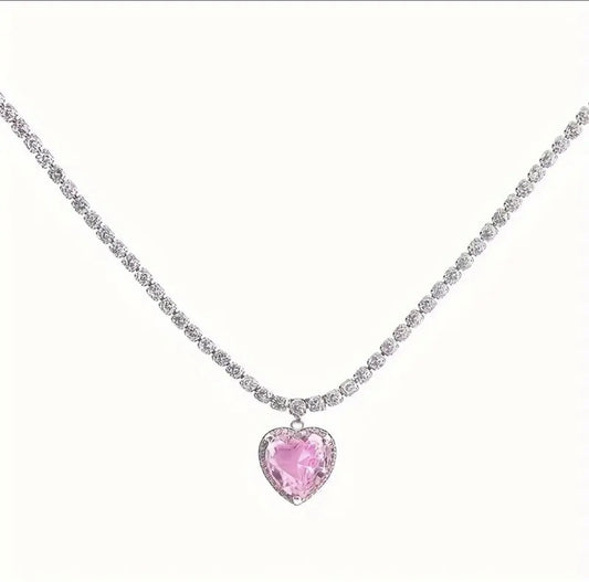 Sparkling Pink Heart