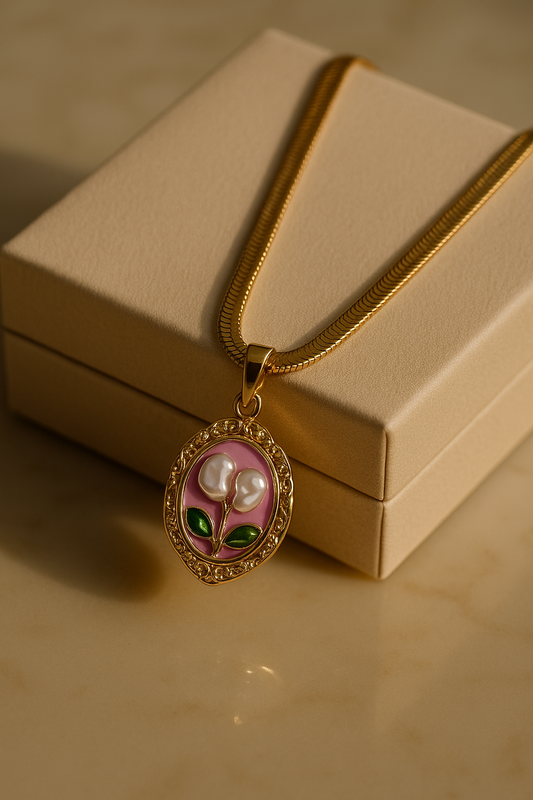 The Blossom Pearl Pendant Necklace