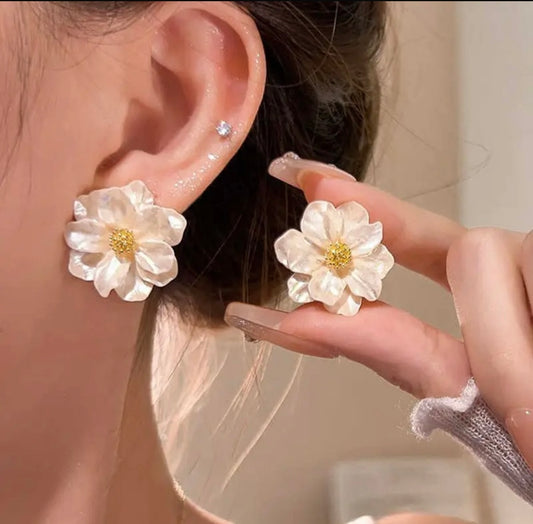Blooming Elegance Floral Studs