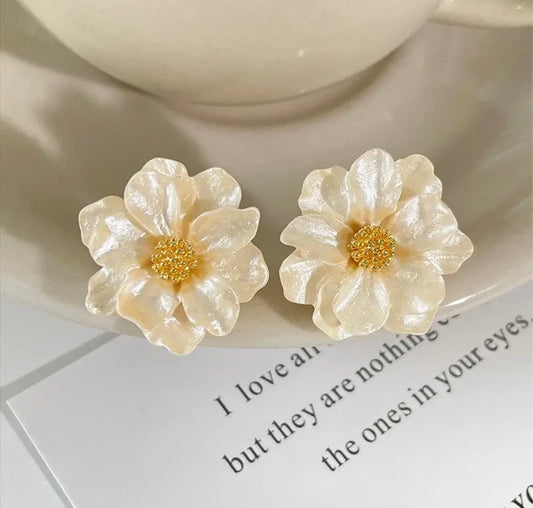 Blooming Elegance Floral Studs