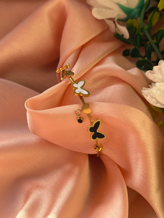 Flutter Duo Cable Bracelet